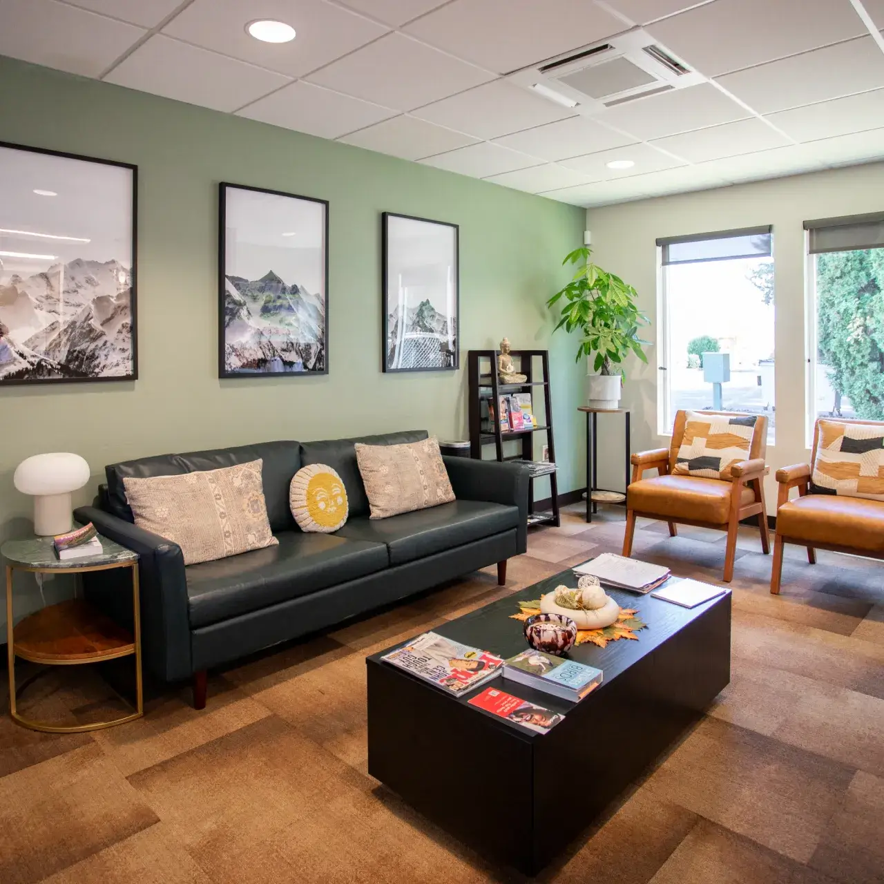 Waiting Room Area of Creative Smiles in Vancouver, WA