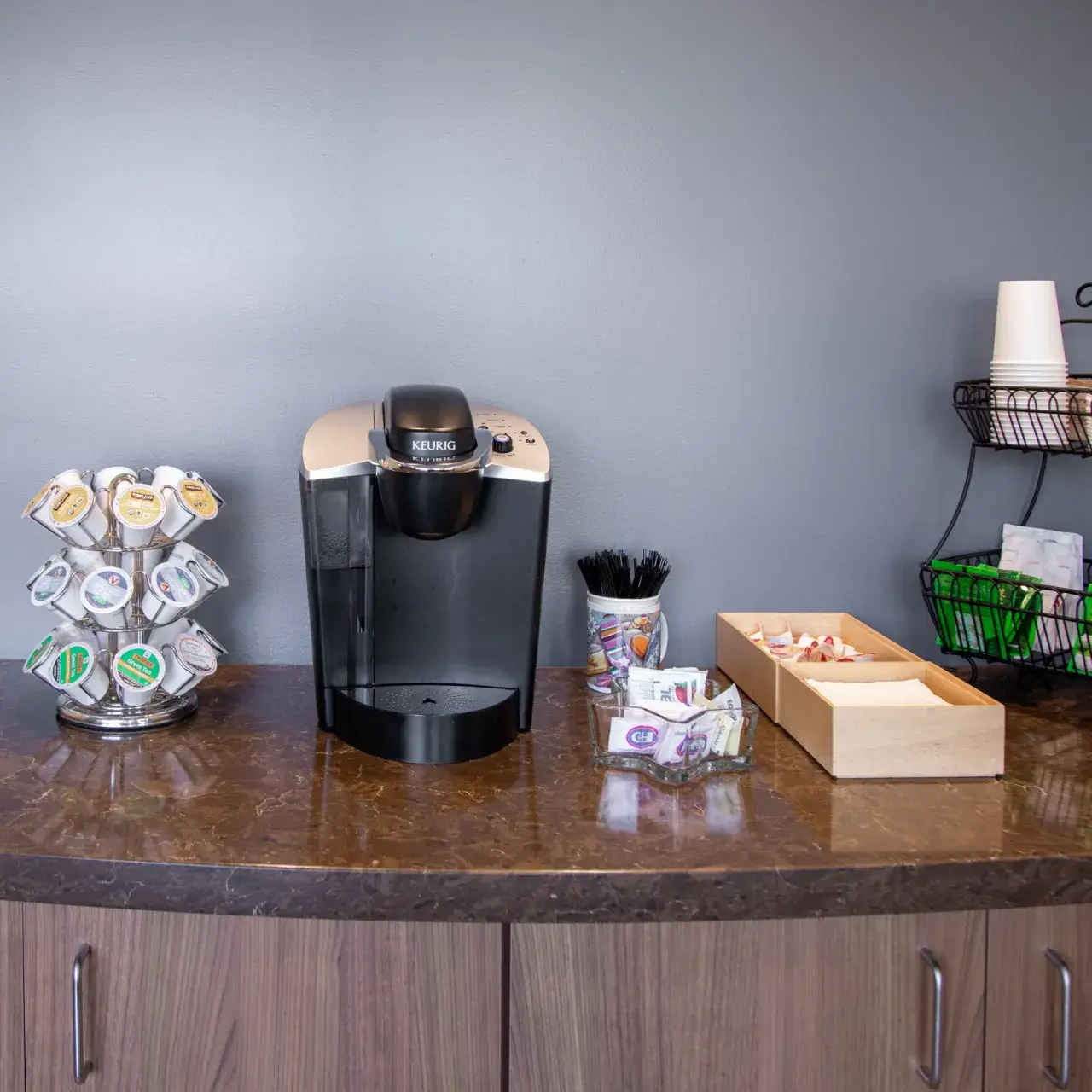 Waiting Room Area of Creative Smiles in Vancouver, WA