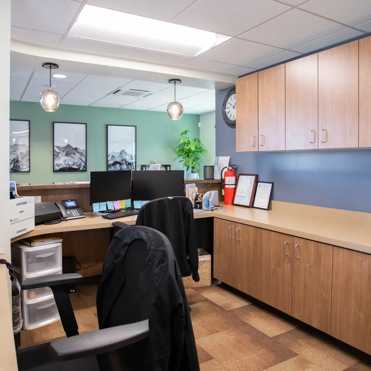 Front Desk of Creative Smiles in Vancouver, WA