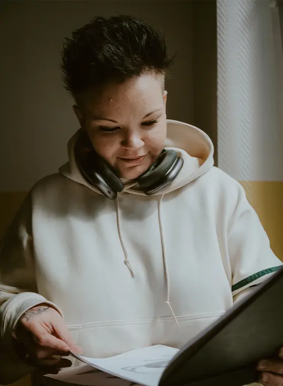 Kim Weber Portrait von dieKreativtuner