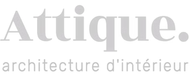 Logo Attique agence d'architecte d'intétieur