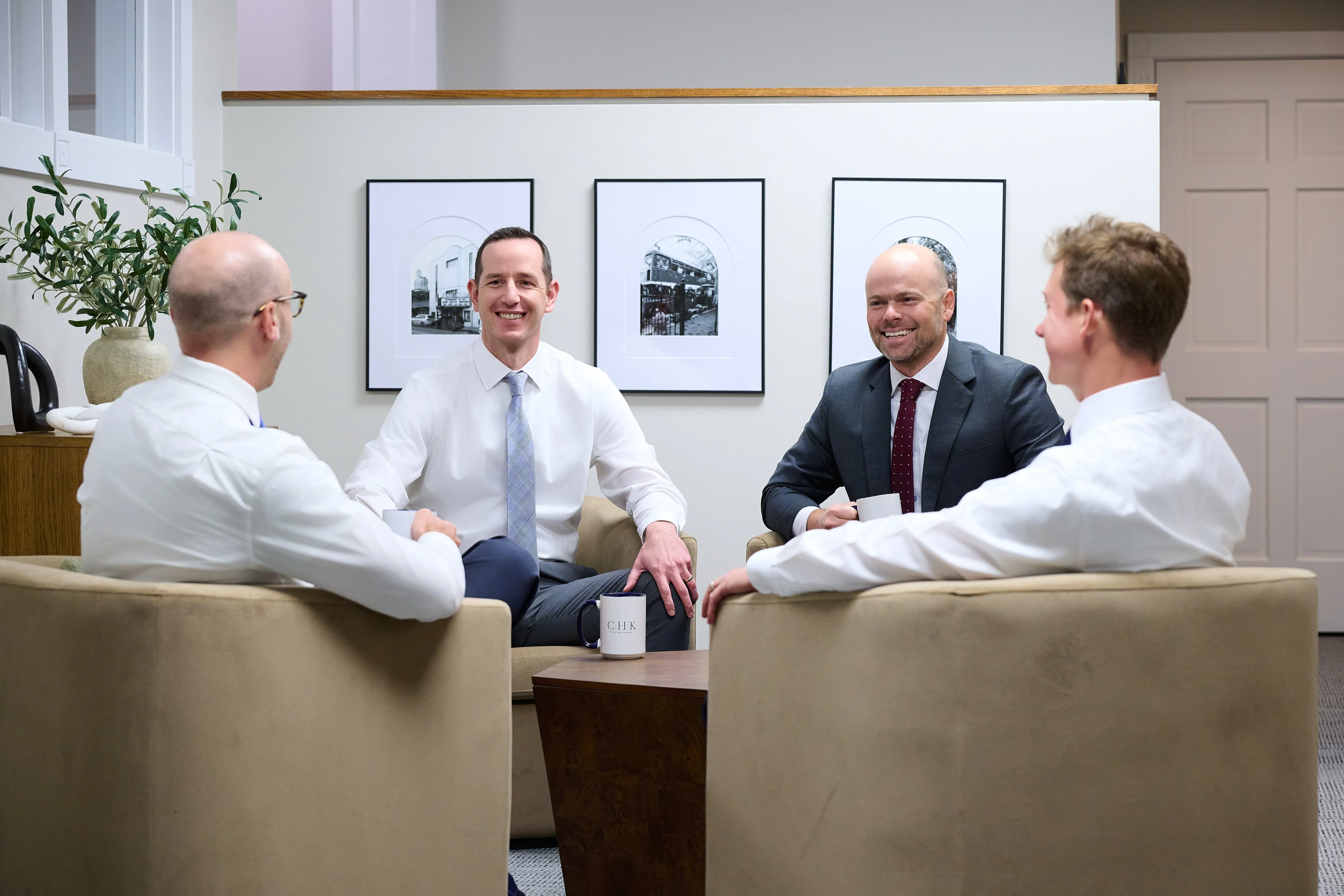 Coffield Heedy Kilgore PLLC attorneys standing together outdoors