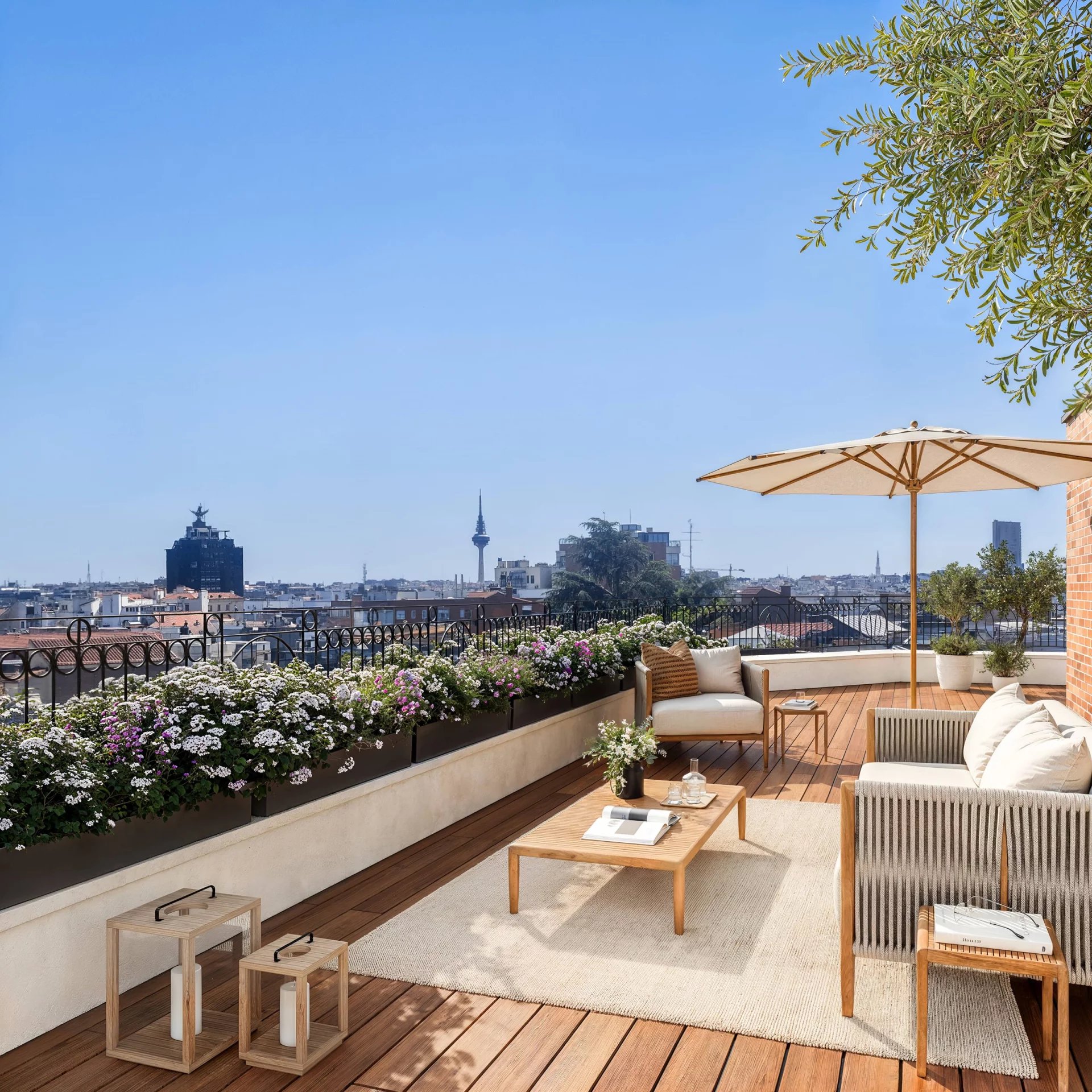 Atico con 65m2 Terraza Esquinera y Vistas Incomparables sobre Almagro