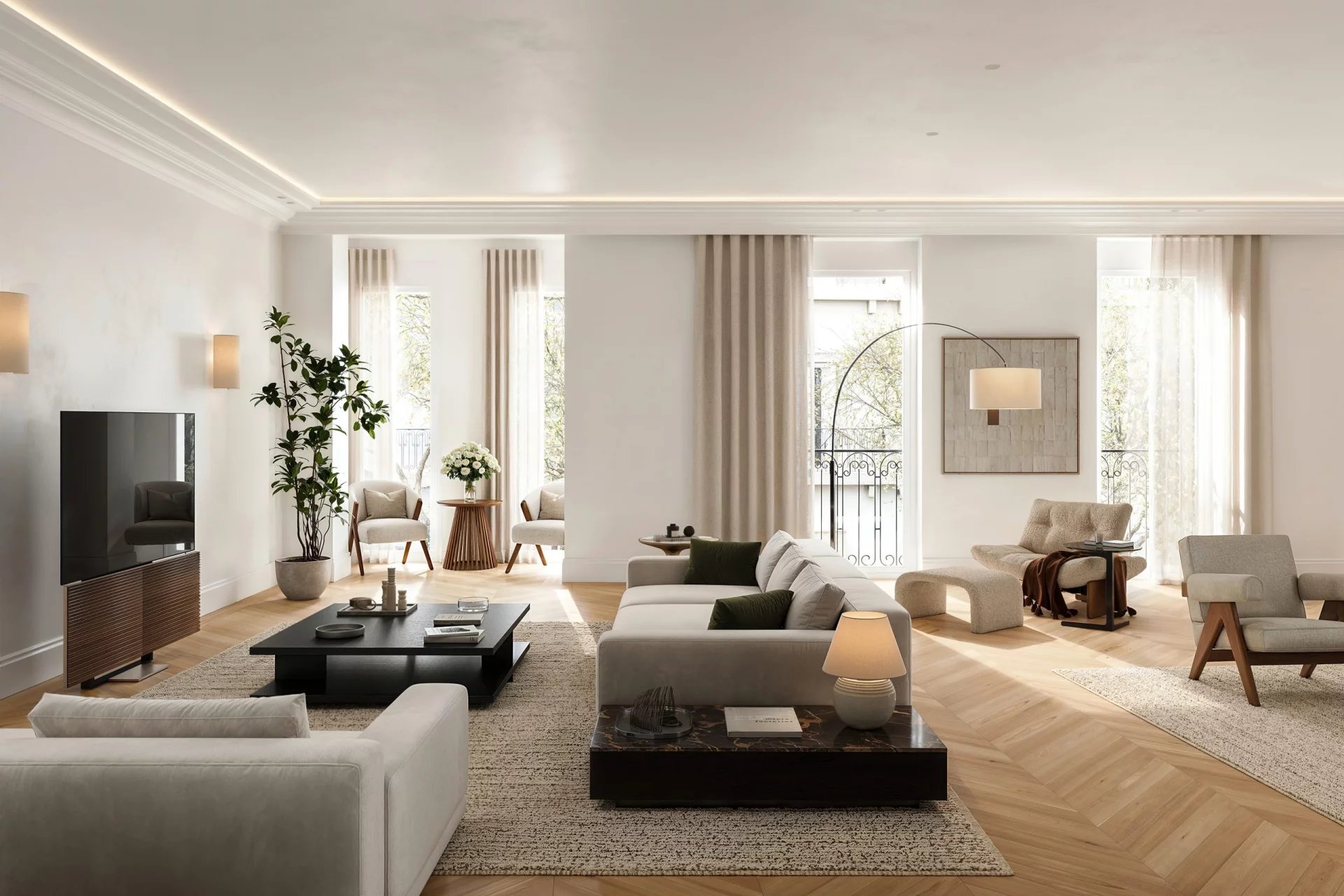Almagro Privé – A 350m² Masterpiece with 6 Balconies