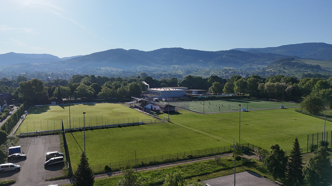 Foto des VFB Bühl Sportplatzes