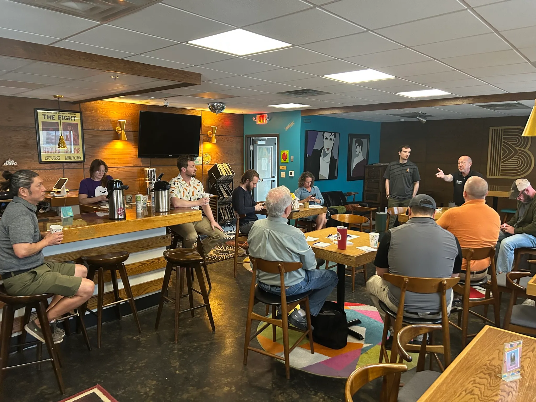 coffee networking event in okc