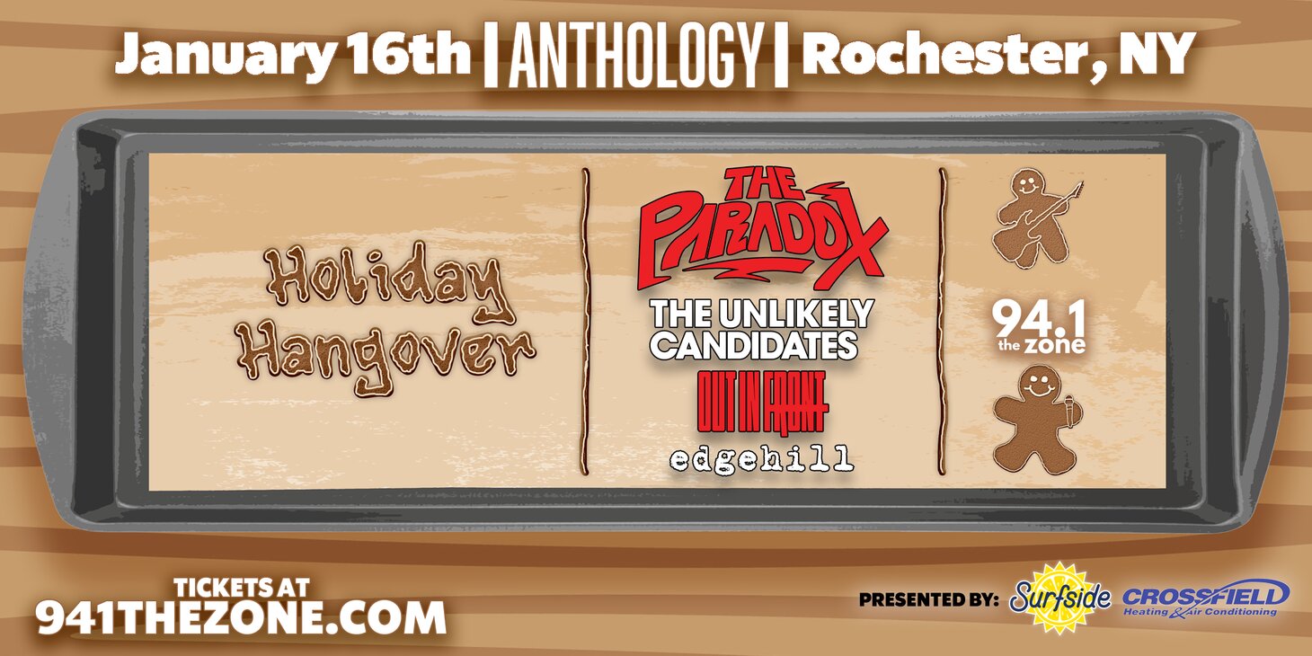 94.1 The Zone's Holiday Hangover