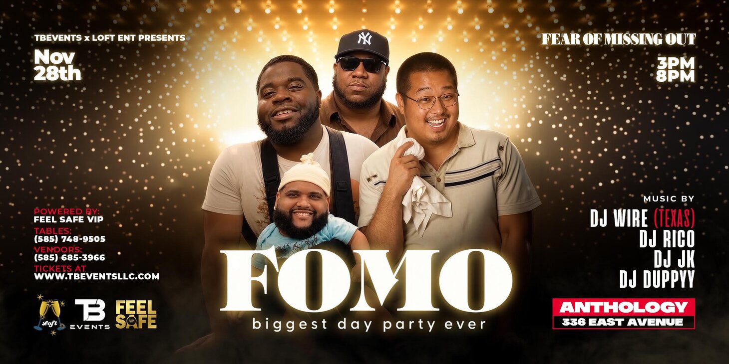 FOMO: Fear of Missing Out | The Biggest Day Party Ever