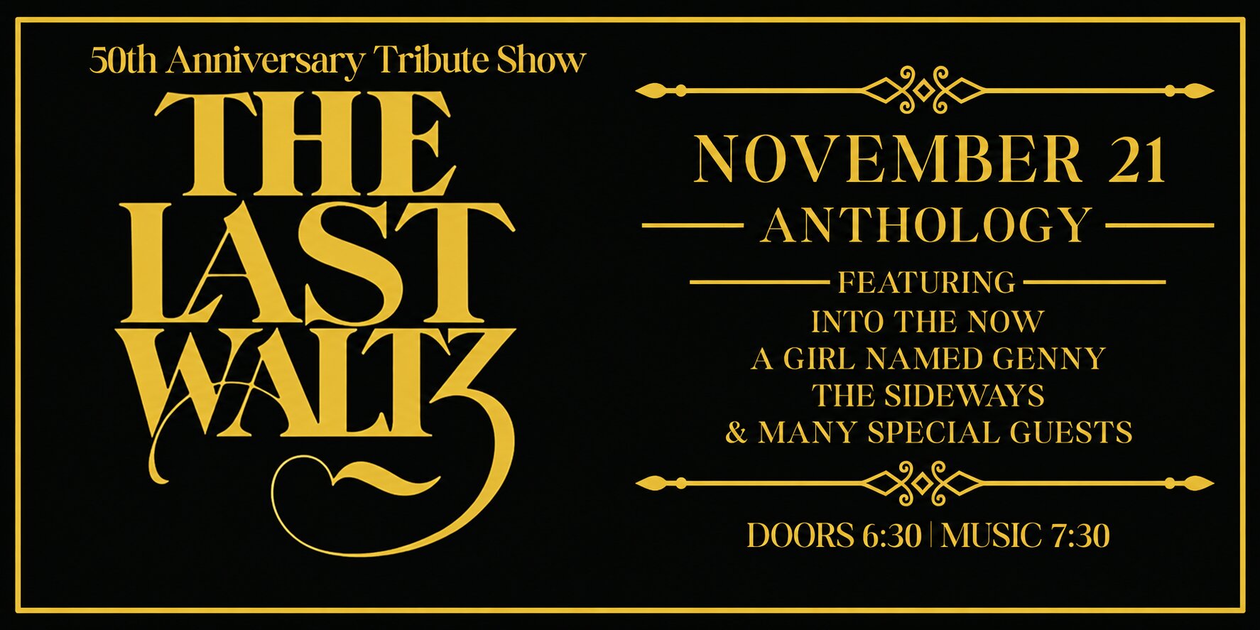 50th Anniversary Tribute Show: The Last Waltz