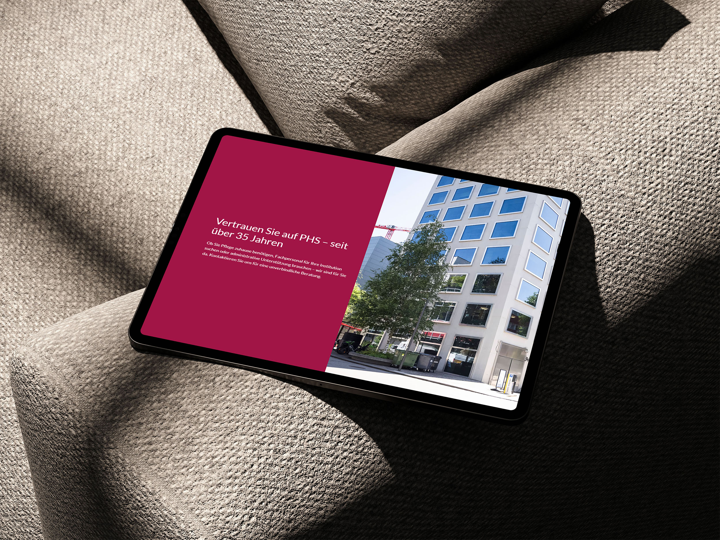 Spannende Zusammenarbeit zwischen PHS AG und Friday.