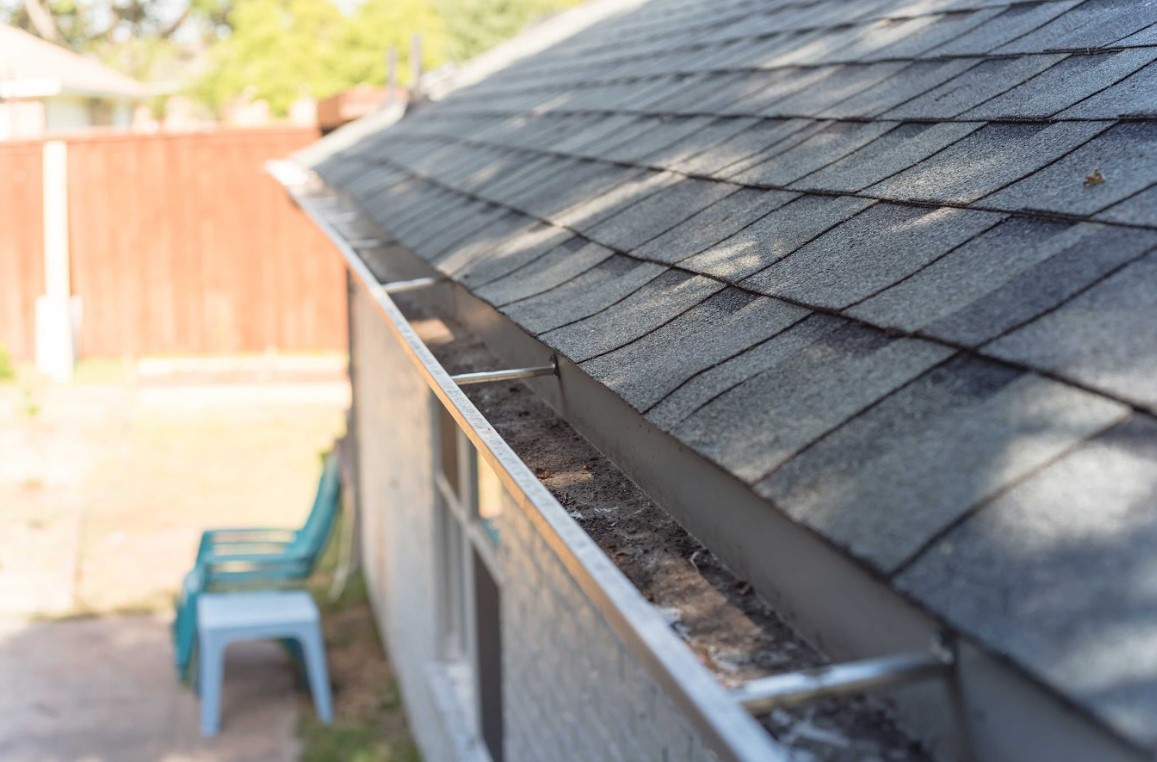 Asphalt and Metal Roof