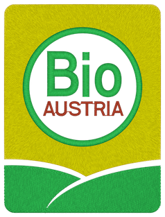 Gesticktes Bio-Austria Logo