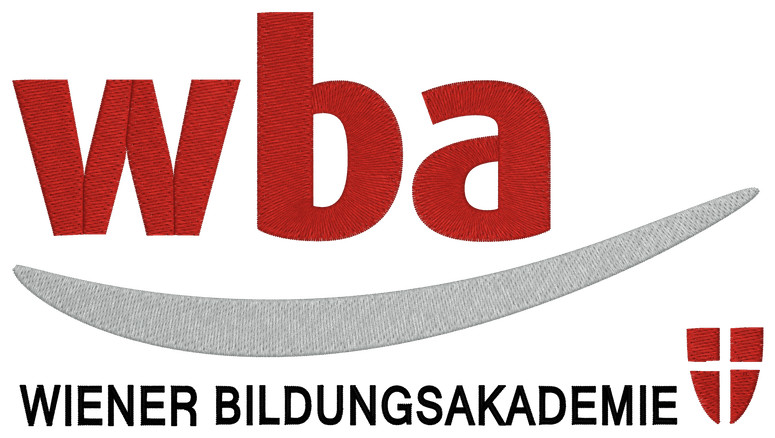 Gesticktes Wiener Bildungsakademie Logo