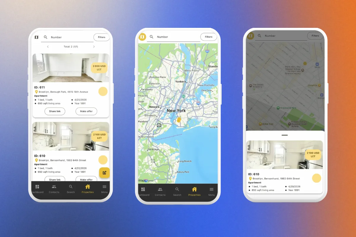 New VAUNT app feature: Map View