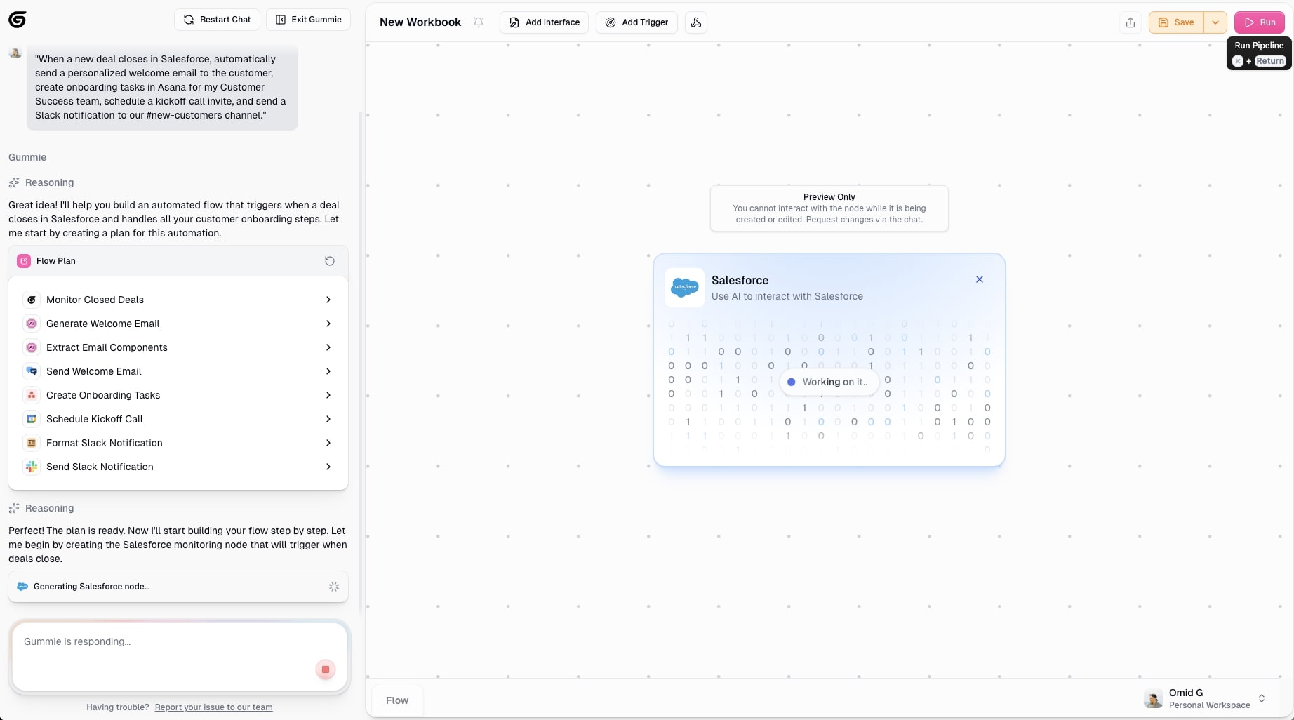Client onboarding automation