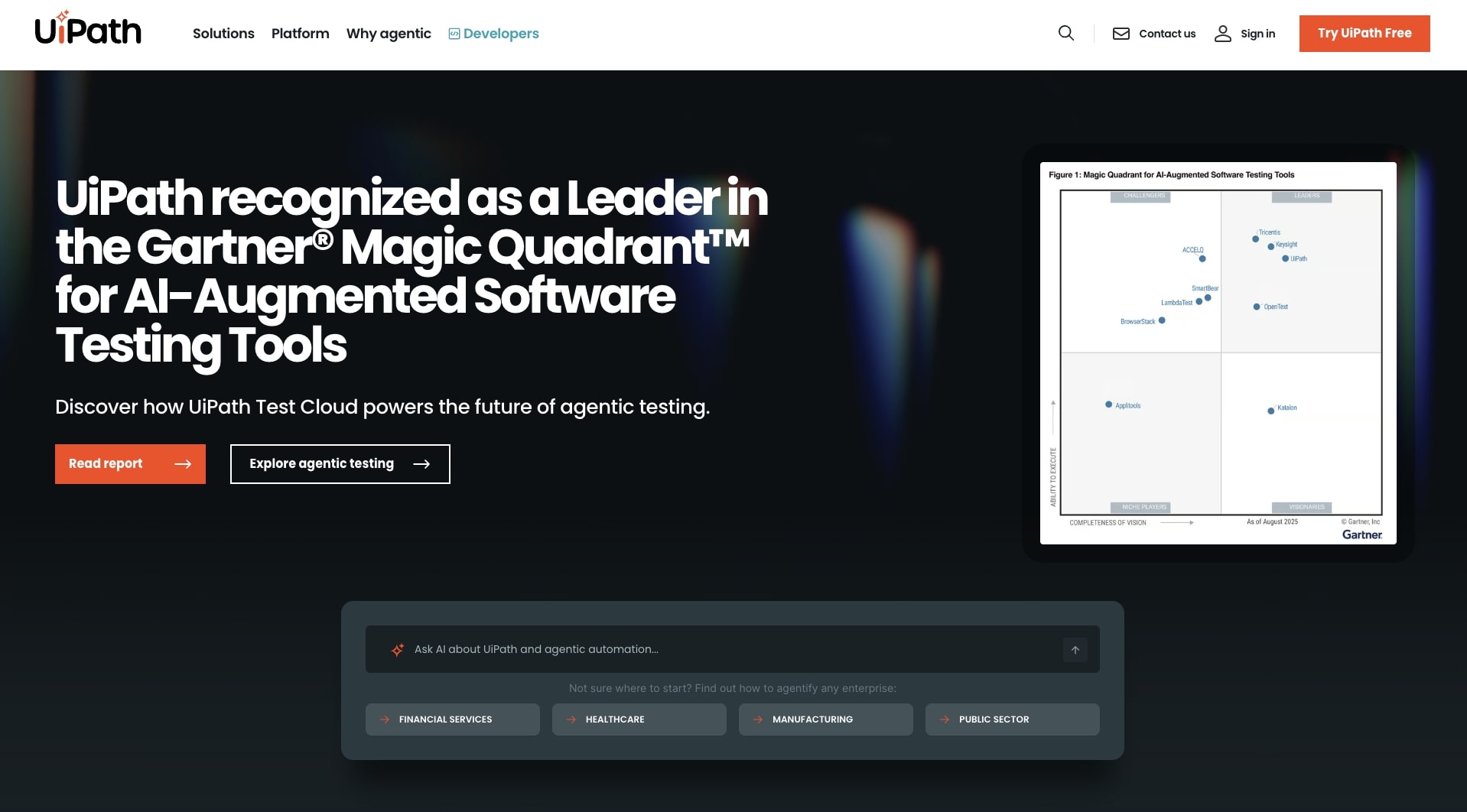 UiPath automation platform