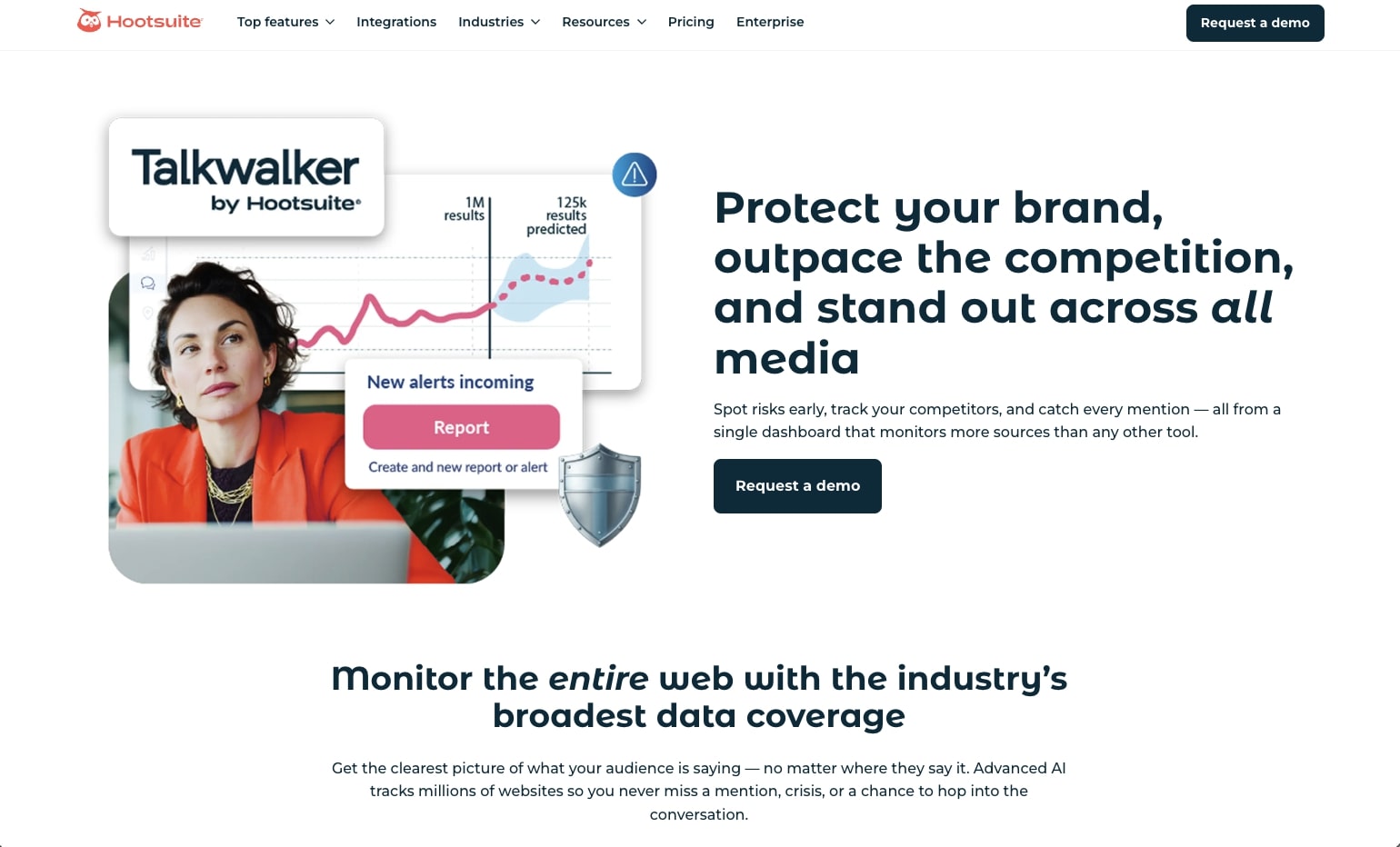 Hootsuite social listening