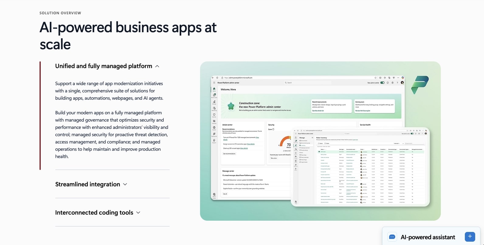 Power Automate features