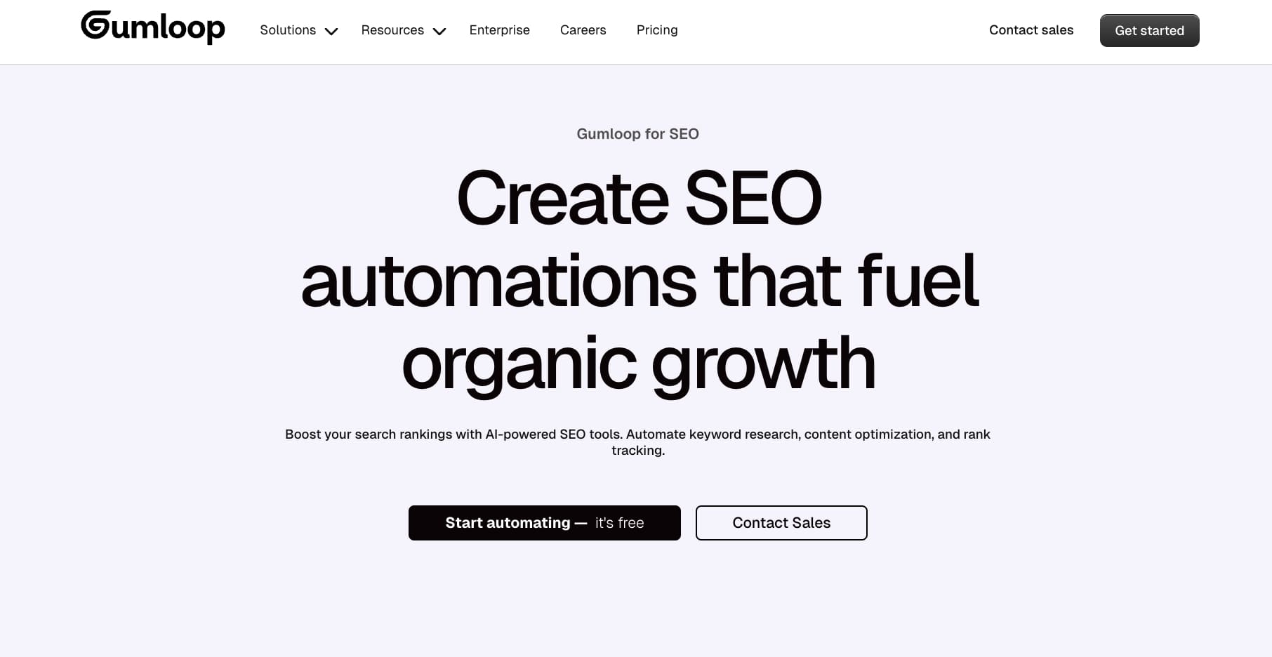 Gumloop for SEO automation