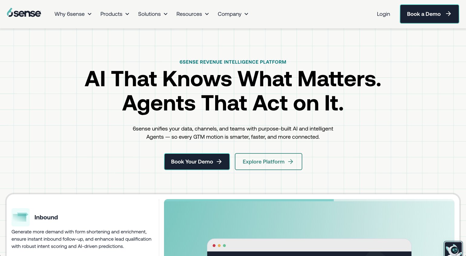 6sense sales platform