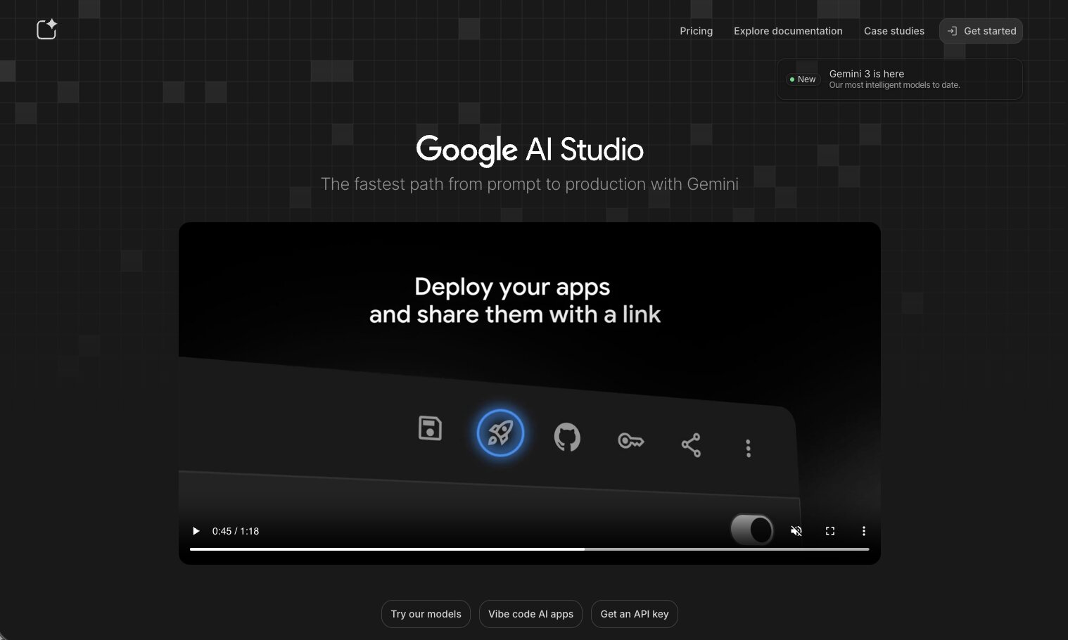Google AI Studio