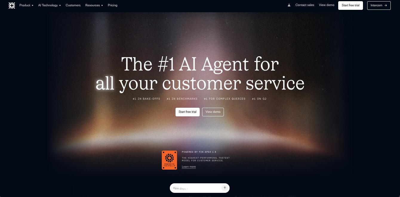 Fin AI support agents