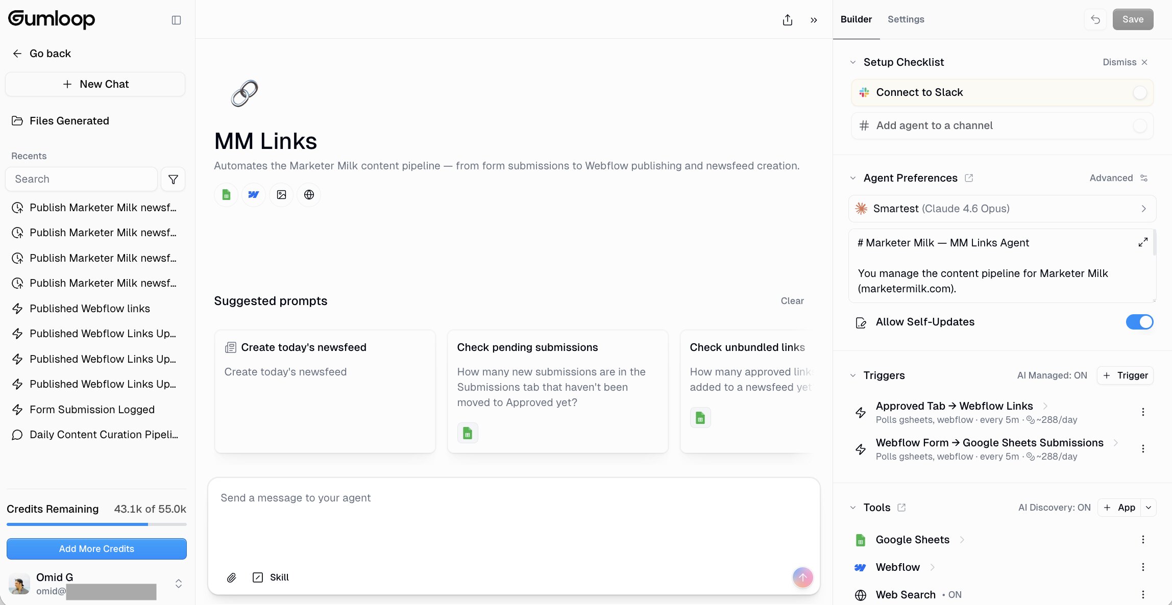 My personal AI agent