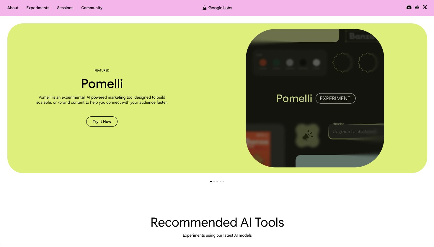 Pomelli by Google Labs