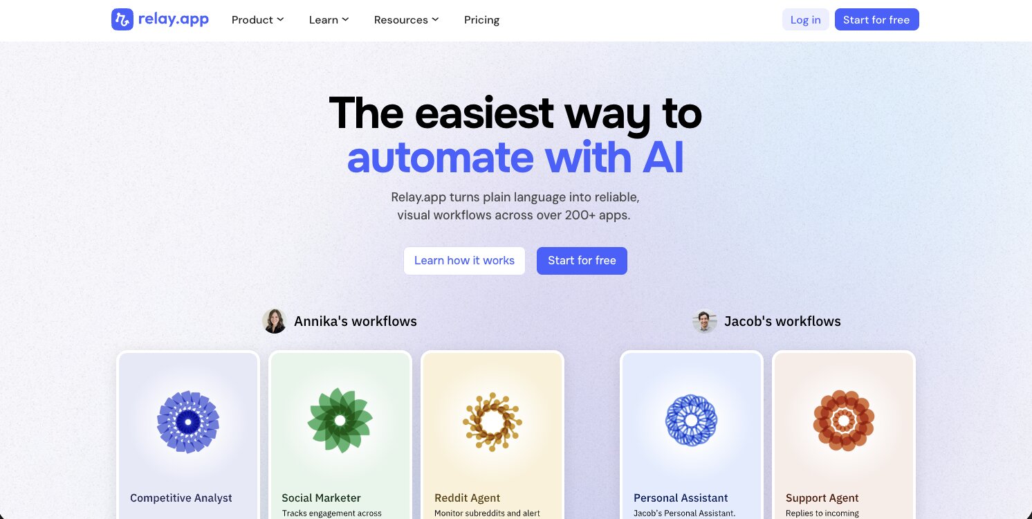 Relay.app platform
