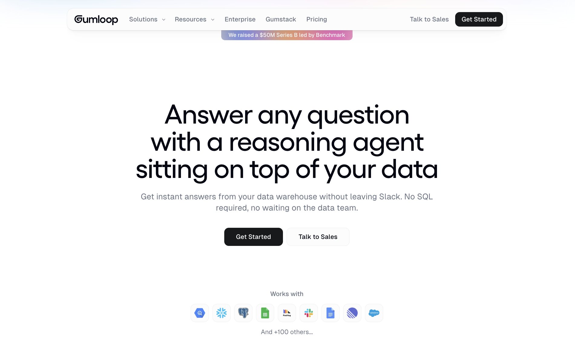 Gumloop AI data agents