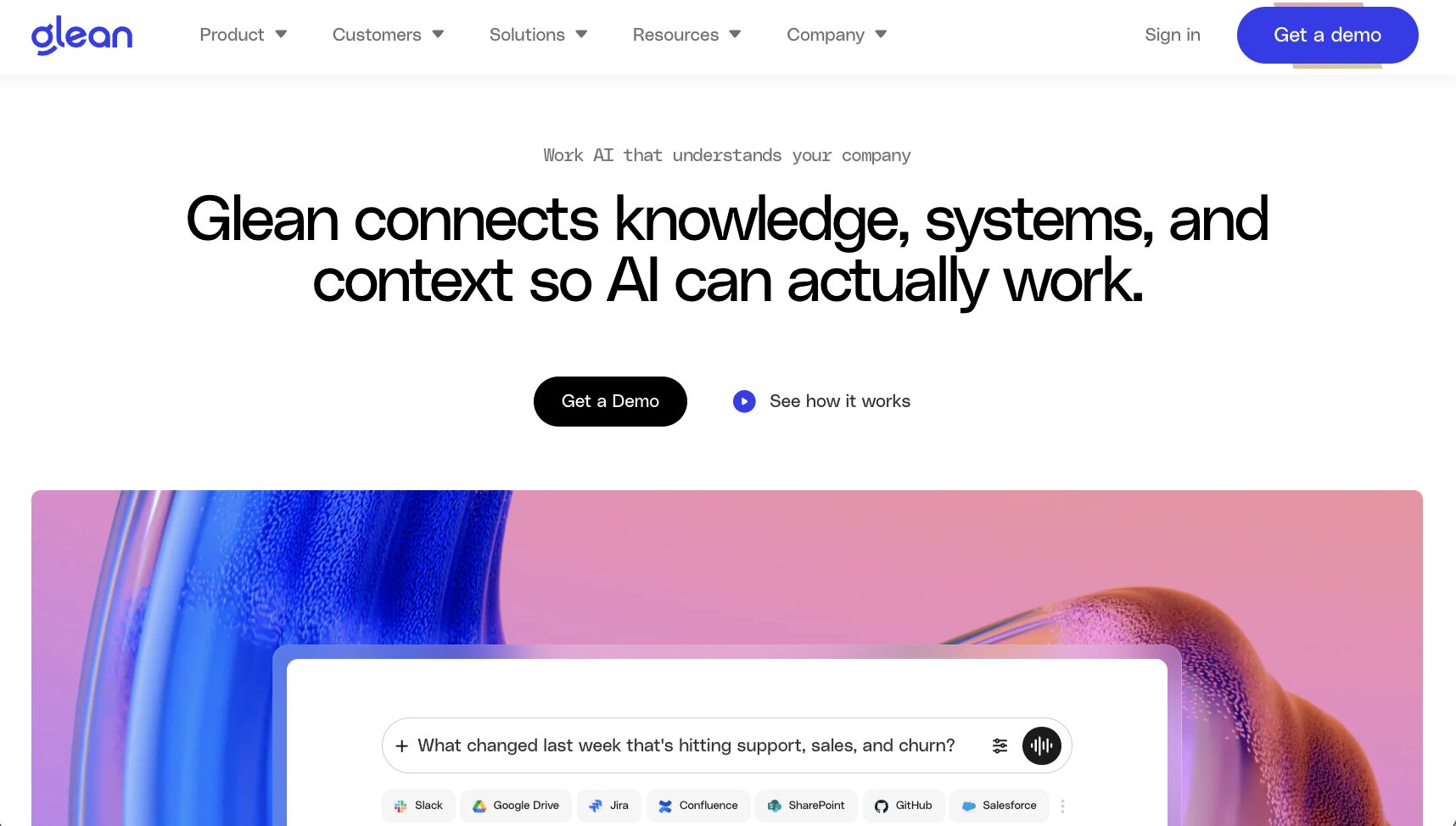 Glean enterprise AI platform