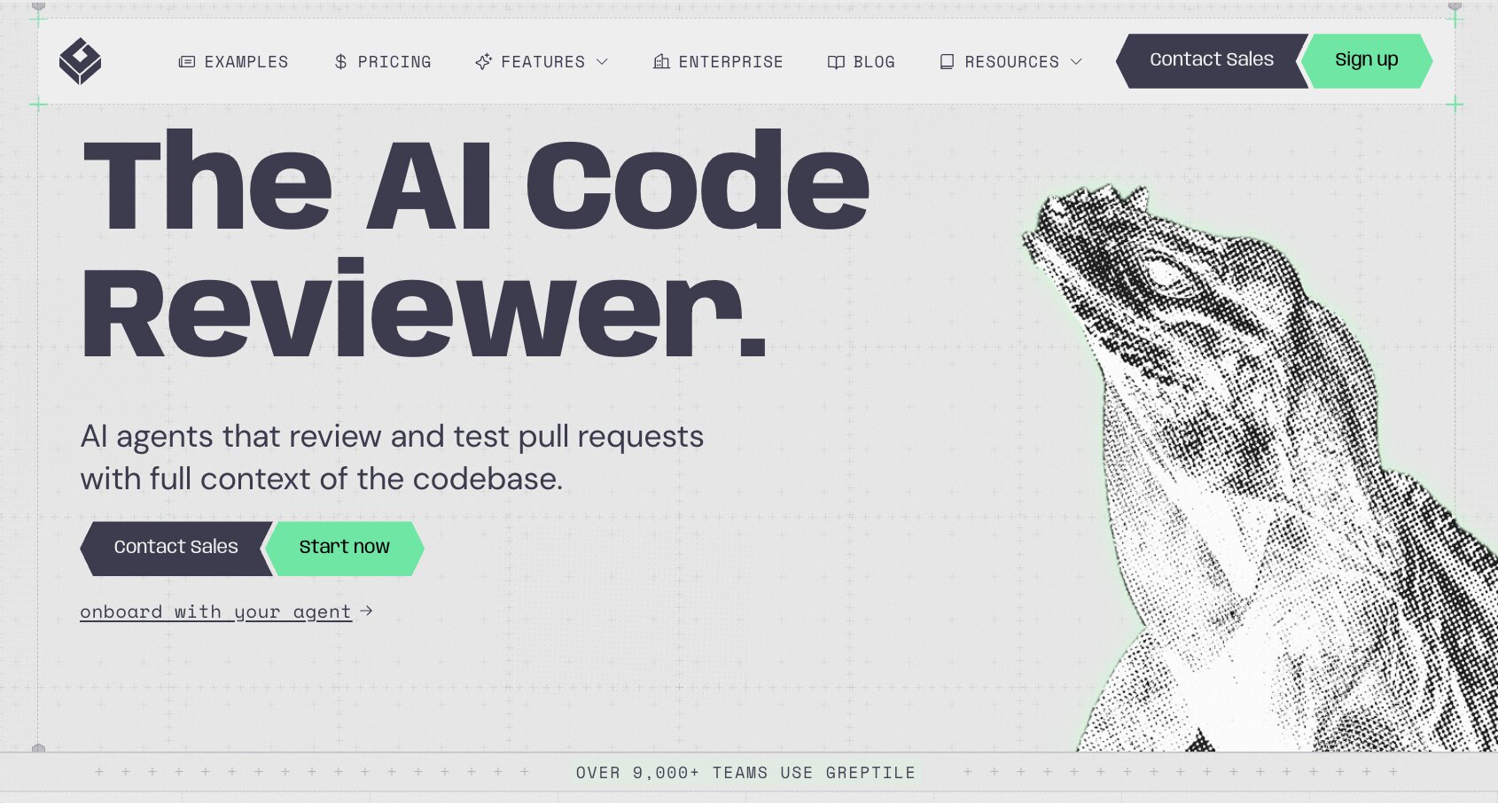 Greptile AI code reviewer for enterprise