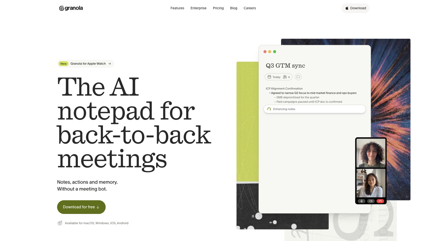 Granola AI platform