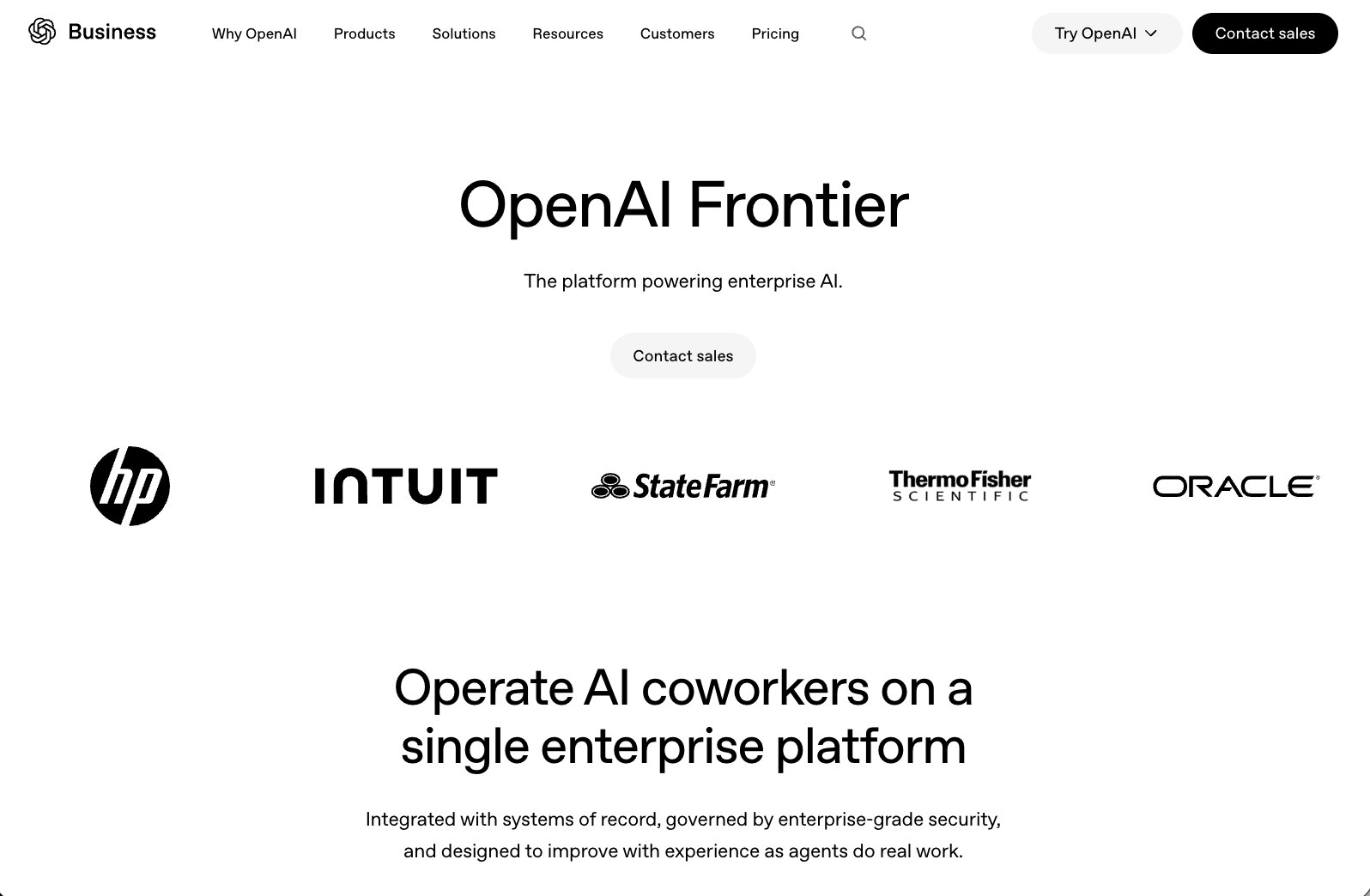 OpenAI Frontier