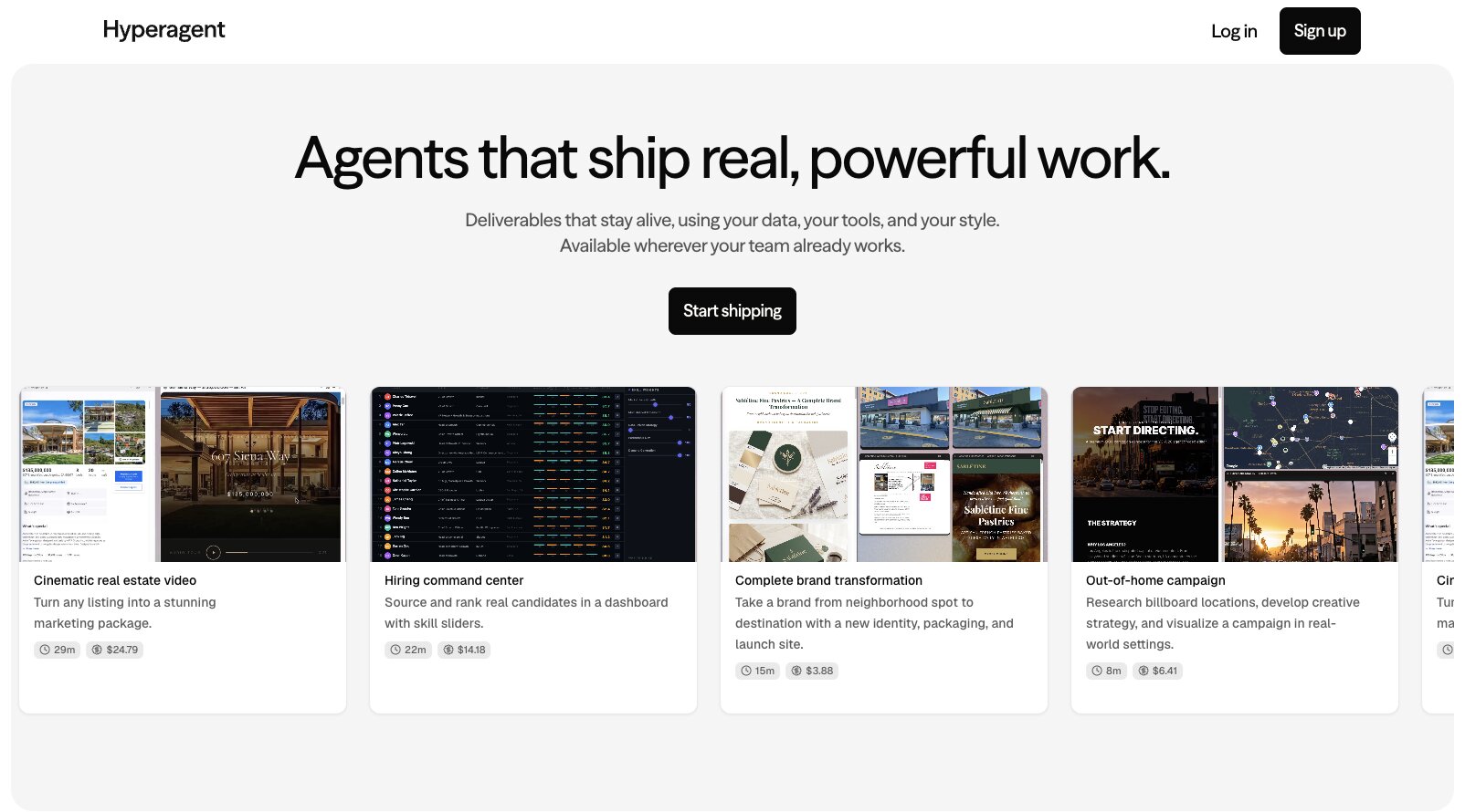 Hyperagent platform