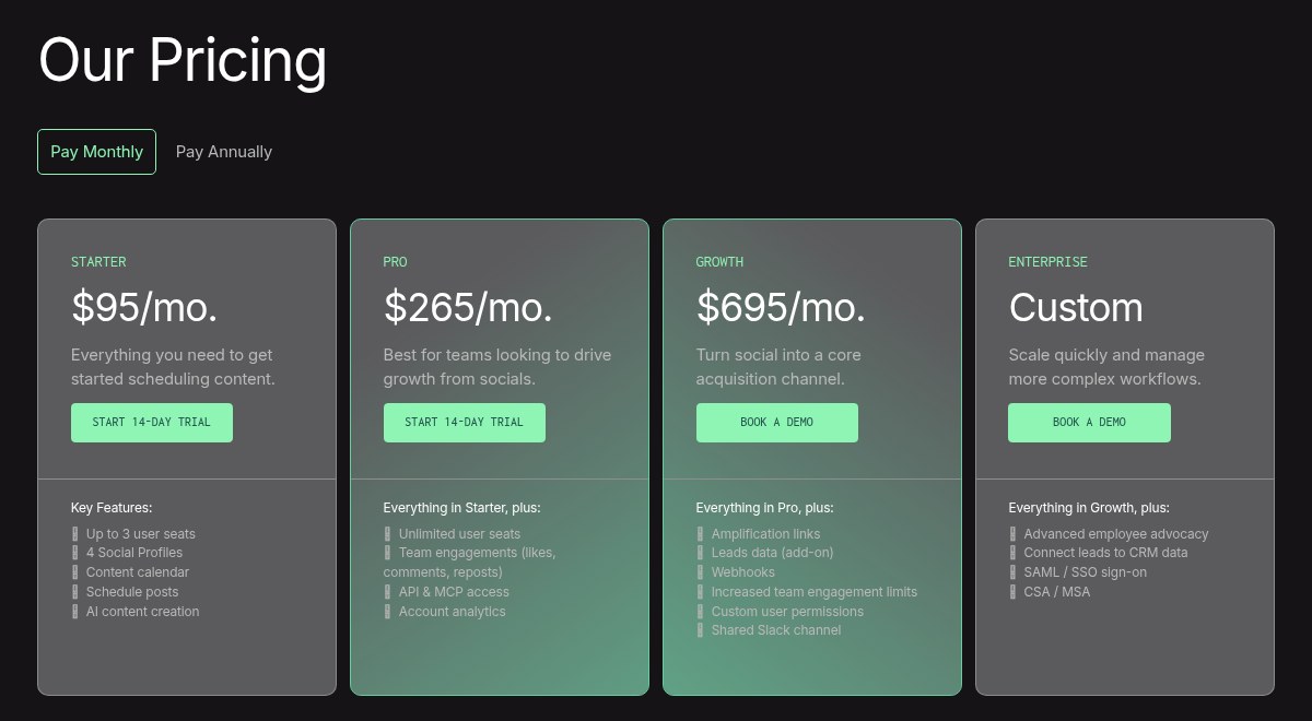 Ordinal pricing plans (October 2026)