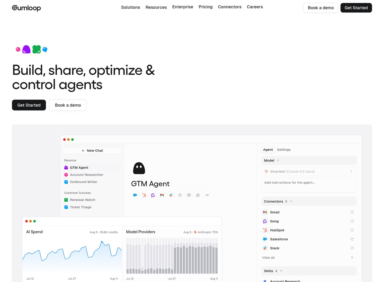 Gumloop AI agent builder for GTM