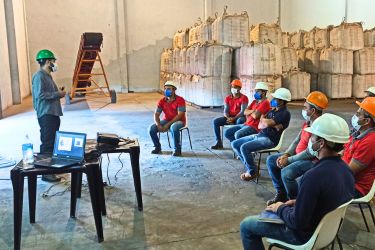 Safety Coordinator training warehouse workers