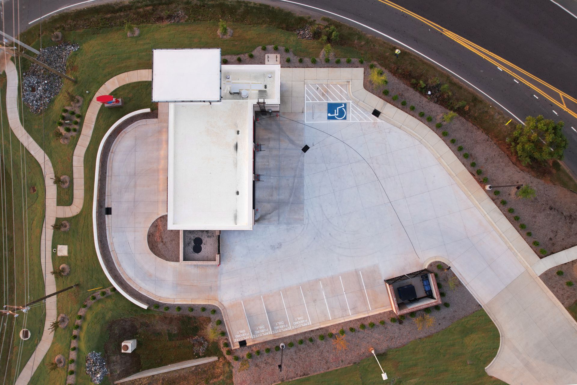 Valvoline - Indian Land — aerial view