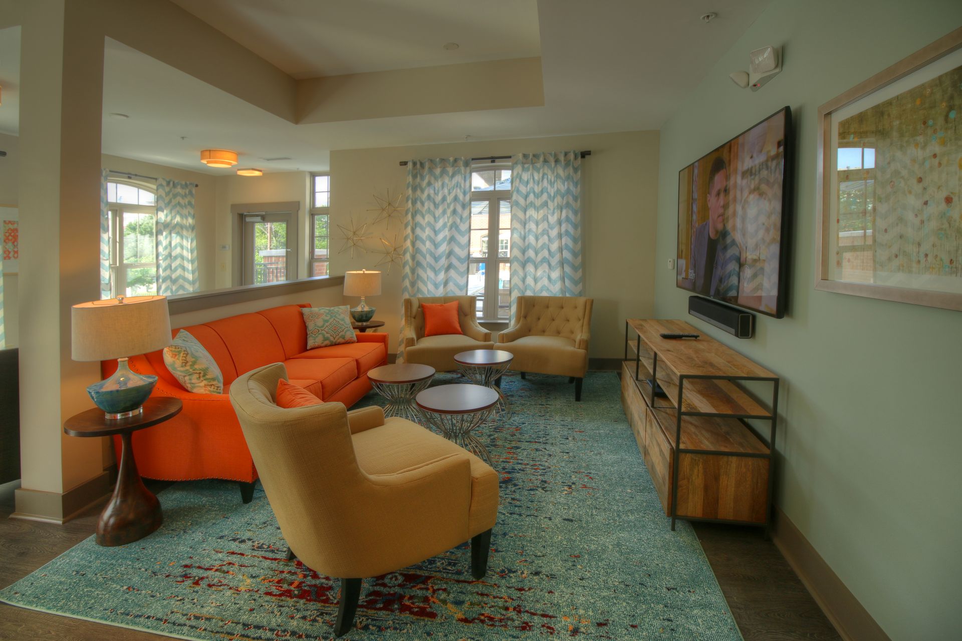 Cedar Flats Apartments — clubhouse