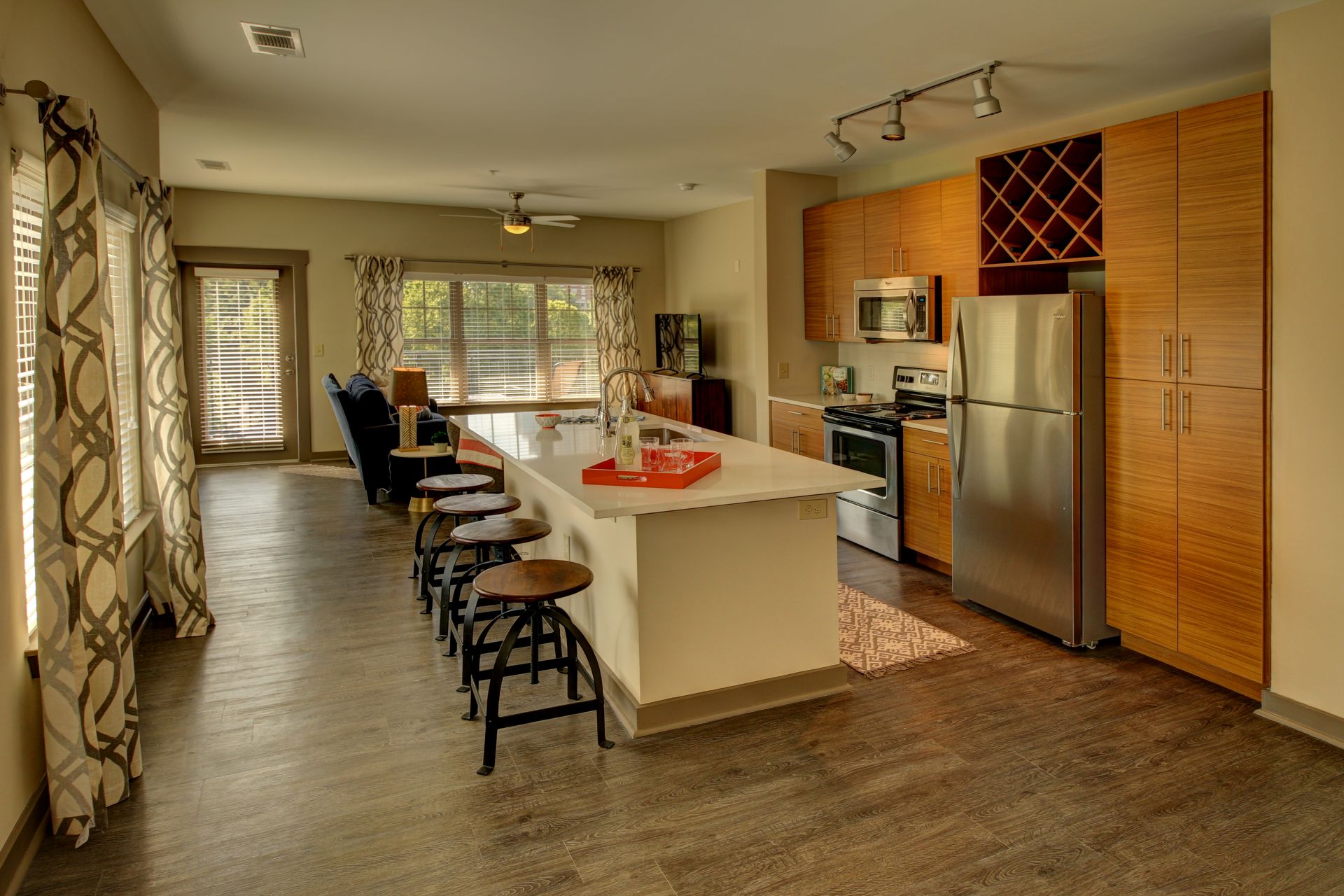 Cedar Flats Apartments — kitchen