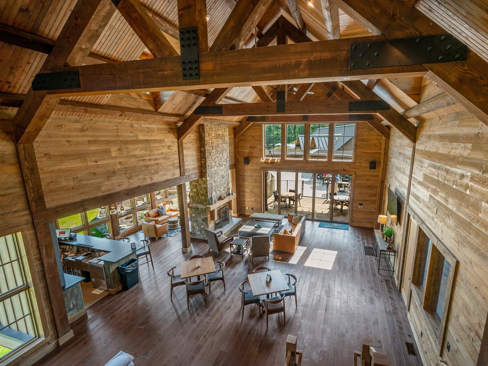 Bright's Creek — interior view