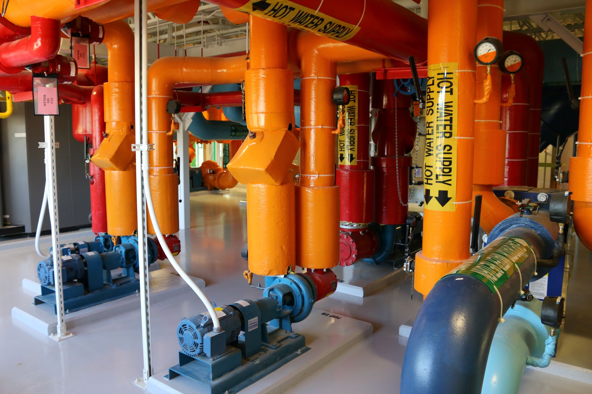 Carrier — industrial piping