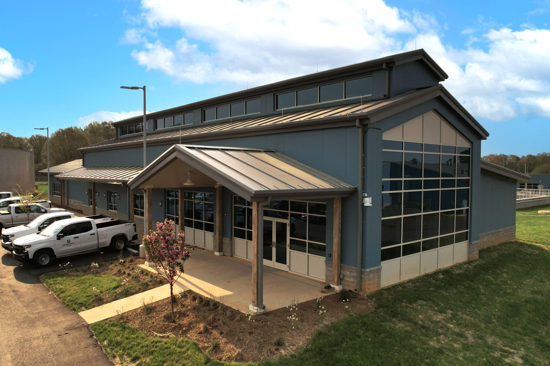 Yadkin Regional Water Treatment Facility — exterior view