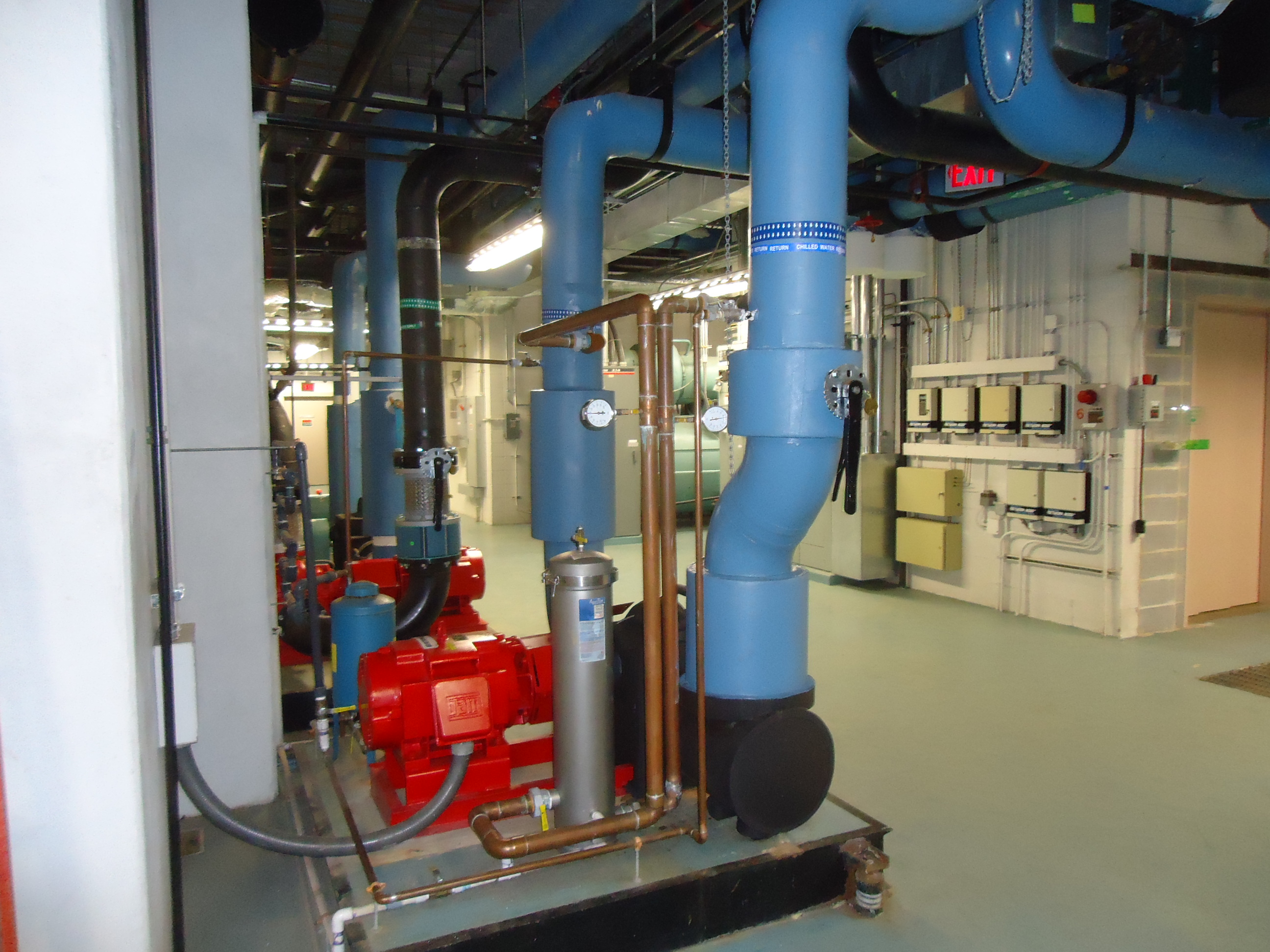 Merck Cooling Tower — facility view