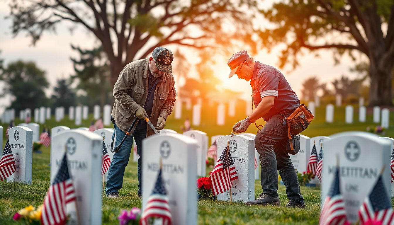 Honoring Heroes: How Two Veterans are Reviving Fallen Soldiers' Gravestones Across America