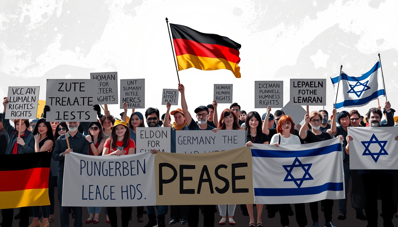 Germany Halts Arms Exports to Israel Amid Gaza Conflict: A Global Outcry for Human Rights and Ceasefire