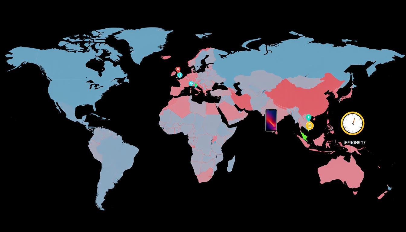 Global Price Disparities: How Much Labor You Need to Afford the iPhone 17 Worldwide