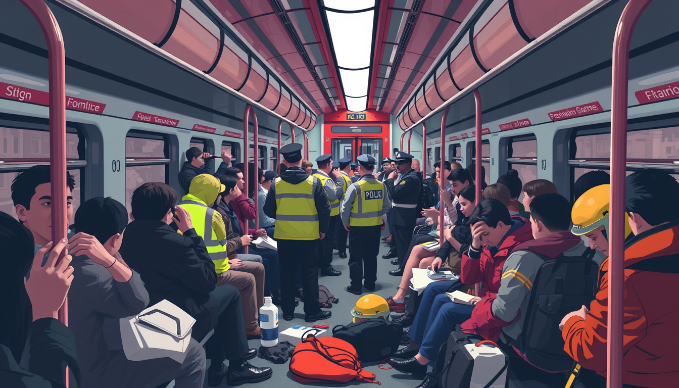 Mass Stabbing on LNER Train: Chaos and Confusion Amidst Investigation by Authorities