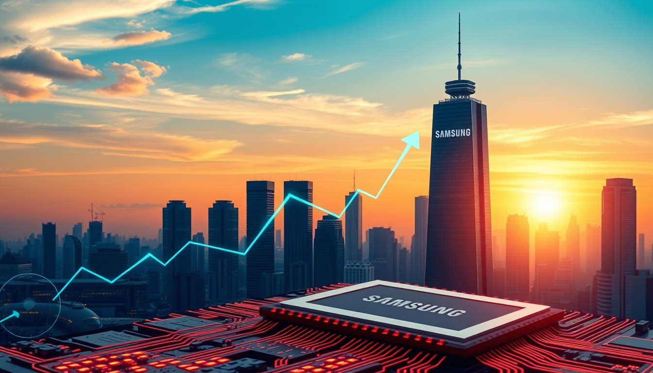 Samsung Shares Soar 7.4% to Record High: A Strong Comeback Fueled by HBM4 Chip Demand